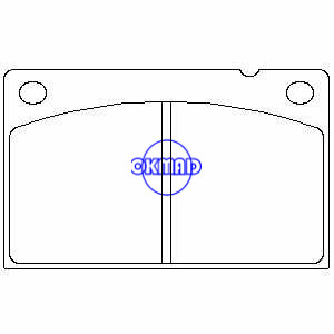 VOLVO 140 144 164 1800 240 242 244 245 262 264 265 DL GLT Brake pad FMSI:784-D43 7254-D43 764-D43 OEM:270163 2701639 FDB813 TRW:GDB576 GDB7523 WVA:20152 20153 20200 20404 20314, F43